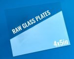 Zebra Raw Clear 4x5 Glass Plates (Pack of 10)