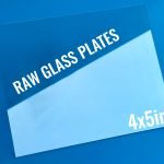 Zebra Raw Clear 4x5 Glass Plates (Pack of 10)