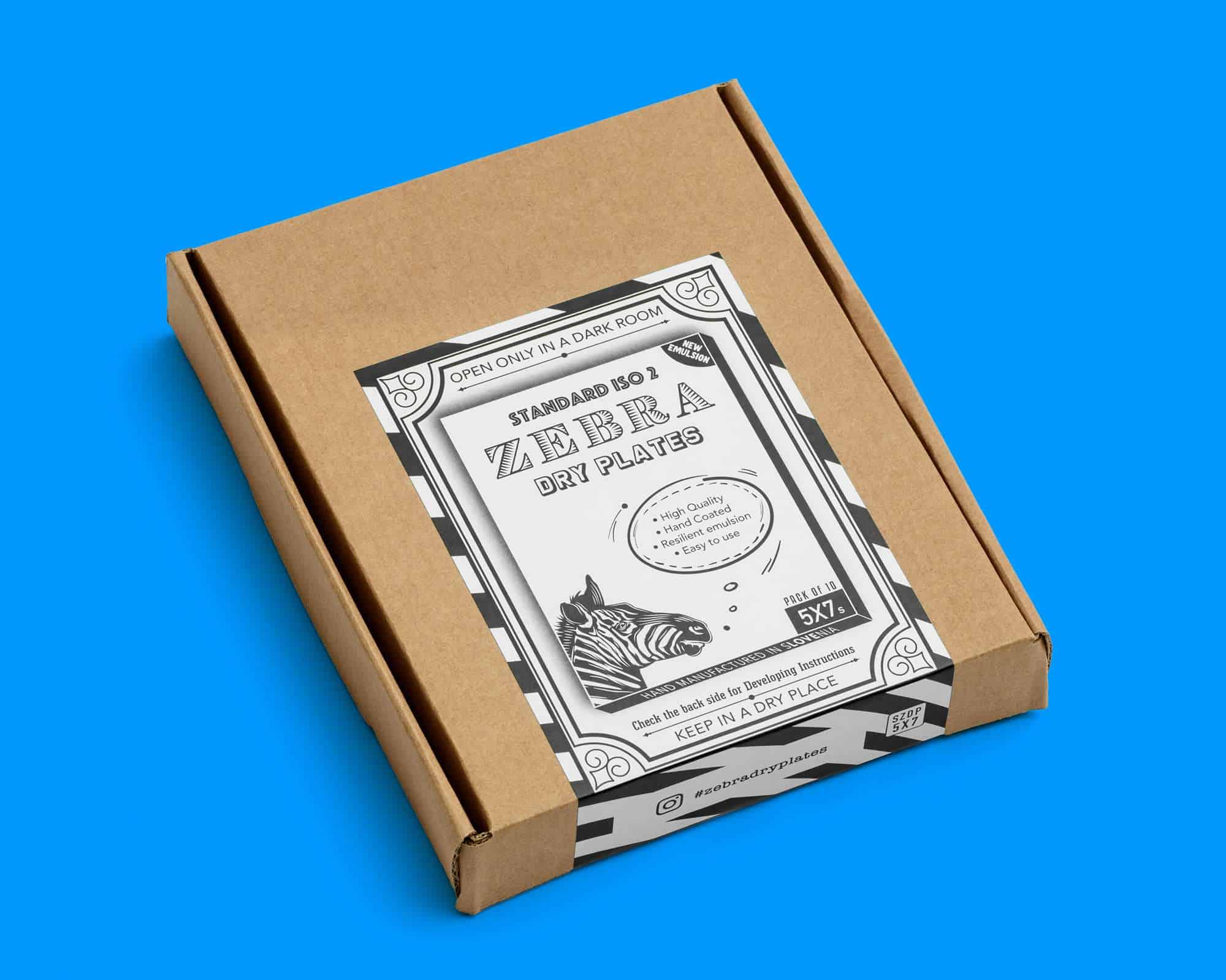 Zebra Standard 5x7 Dry Plates