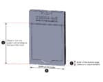 Custom Size Zebra Dual Dry Plate Holder - Image 2