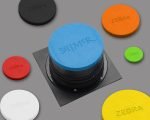 Personalised Zebra Lens Cap