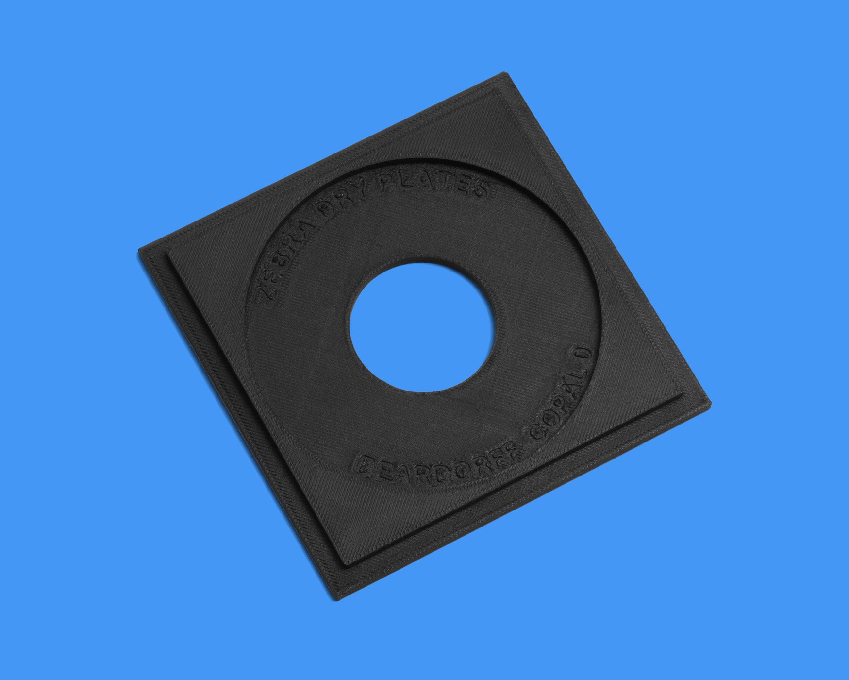 Zebra-Dry-Plates-Replacement-Lens-Boards-for-Deardorff-Camera-Large-Format-Lens-Copal-0-1 Deardorff Replacement Lens Board - Image 1