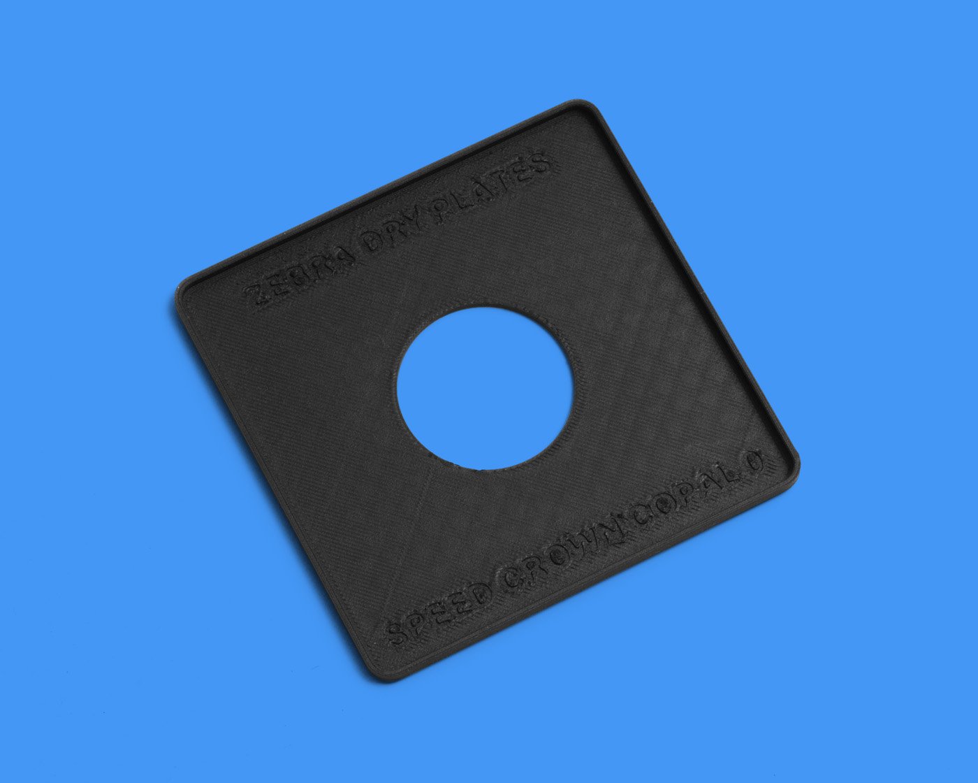 Zebra-Dry-Plates-Replacement-Lens-Boards-for-Graflex-Camera-Large-Format-Lens-Copal-0-1-Custom Graflex 4x5 Camera Replacement Lens Board - Image 1