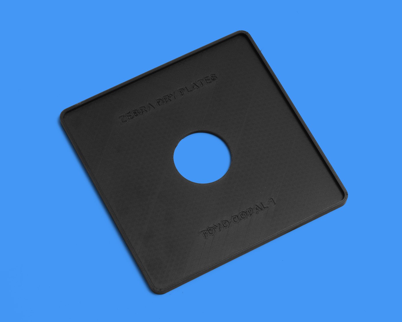 Zebra-Dry-Plates-Replacement-Lens-Boards-for-Toyo-Camera-Large-Format-Lens-Copal-1-1-Custom Toyo Replacement Lens Board - Image 1