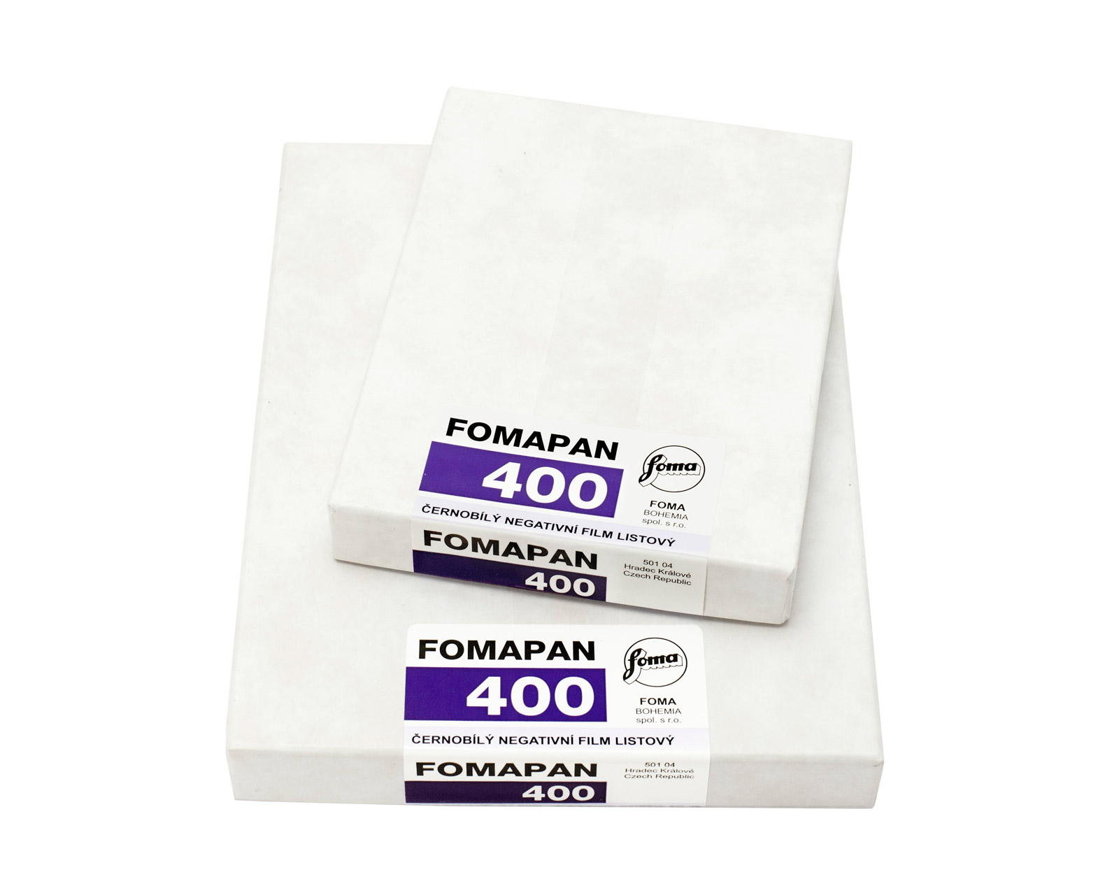 FOMA-Fomapan-400-4x5in-Film FOMA Fomapan 400 4x5in - 50 sheets - Image 1