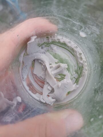 emulsion leftover