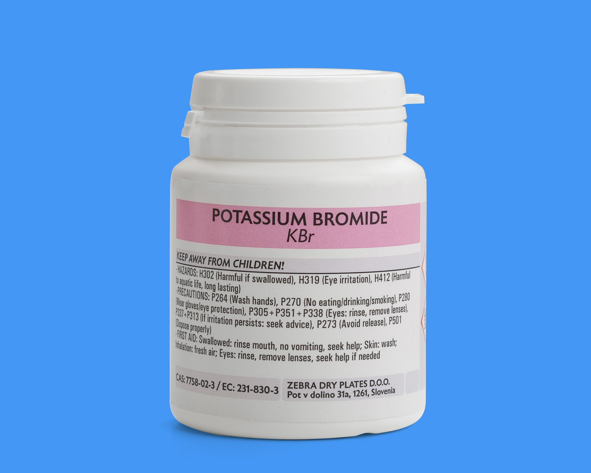 Potassium-Bromide-Silver-Gelatine-Emulsions-Wet-Plate-Collodion-Photographic-Chemicals Potassium Bromide (KBr) - Finest Photographic Grade! - Image 1