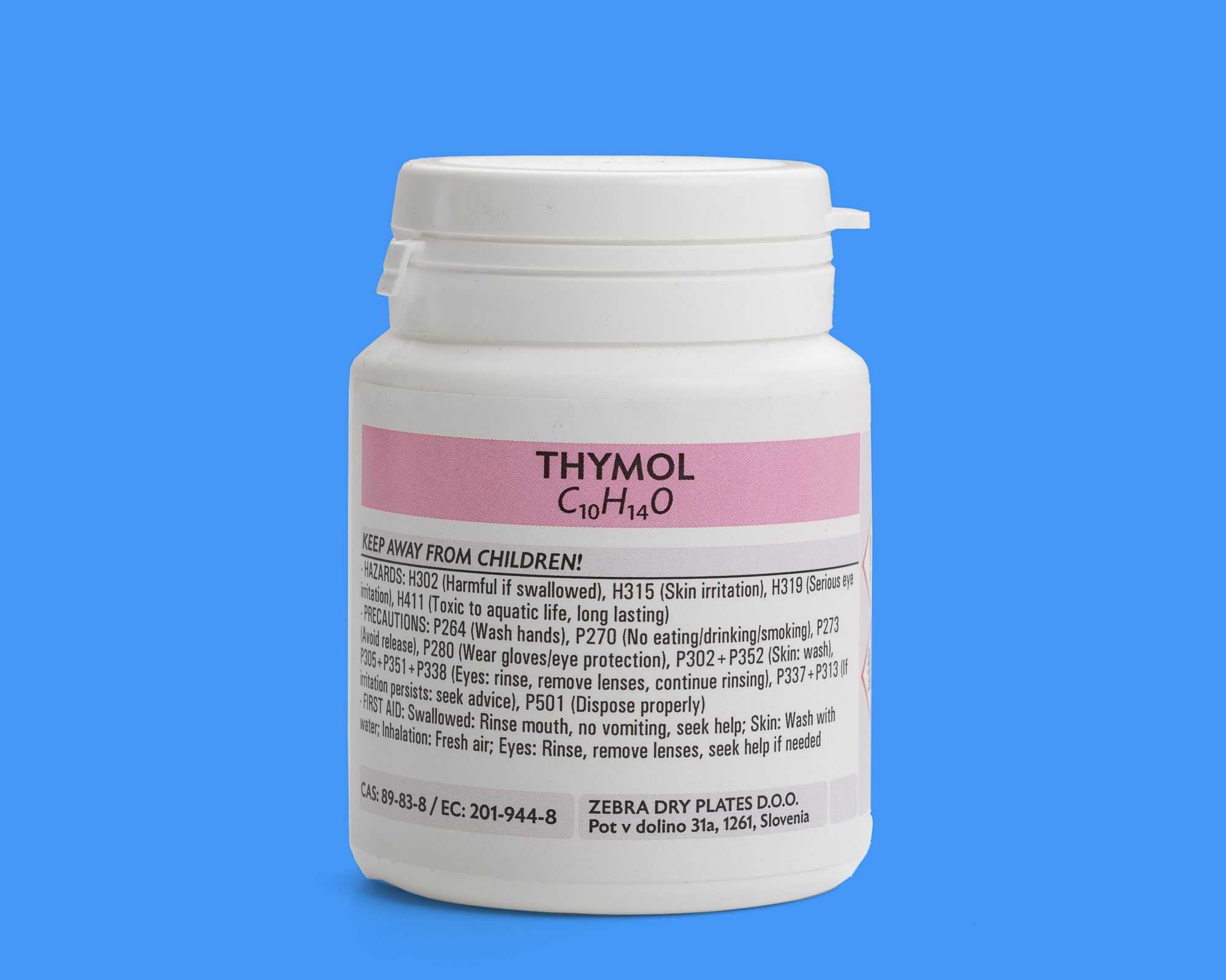 Thymol-Silver-Gelatine-Emulsion-Preservative Thymol - Gelatine Preservative - Image 1