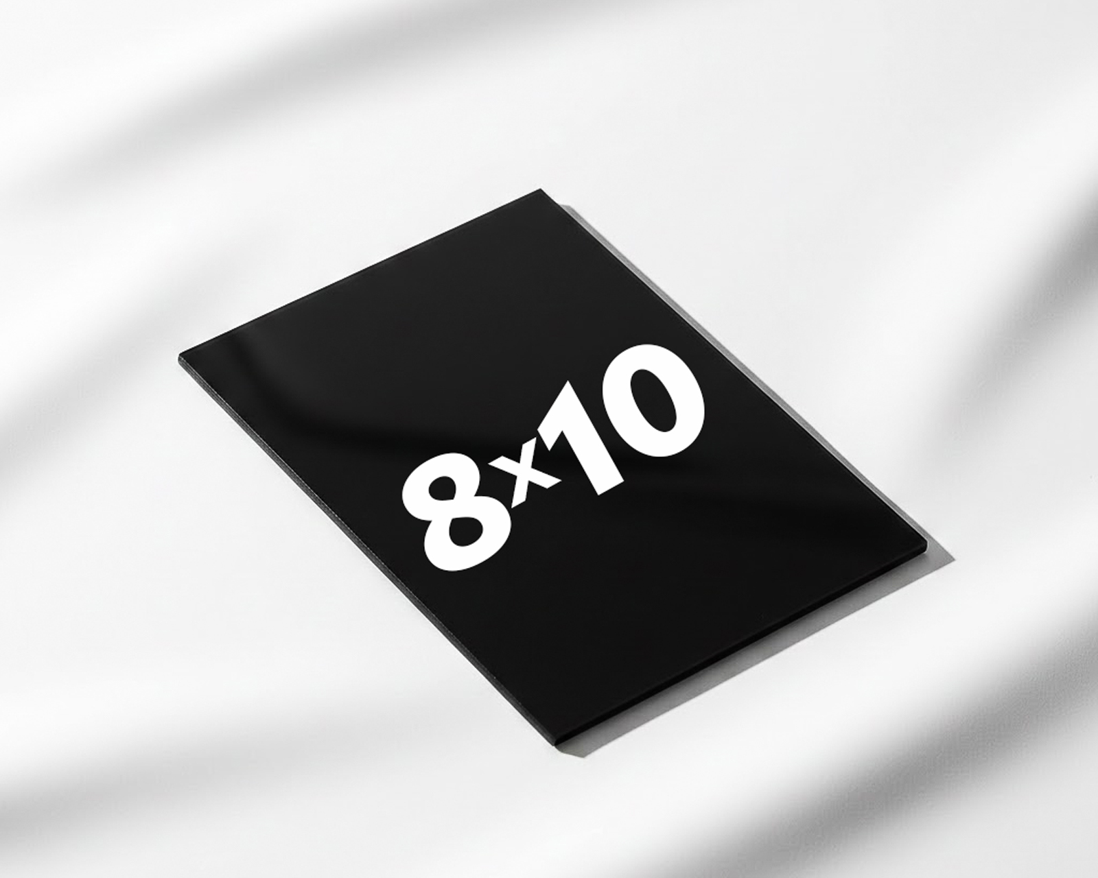 8x10-rew-black-glass-wet-plate-collodion- Zebra Raw Black Glass Plates 8x10 (Pack of 5) - Image 1