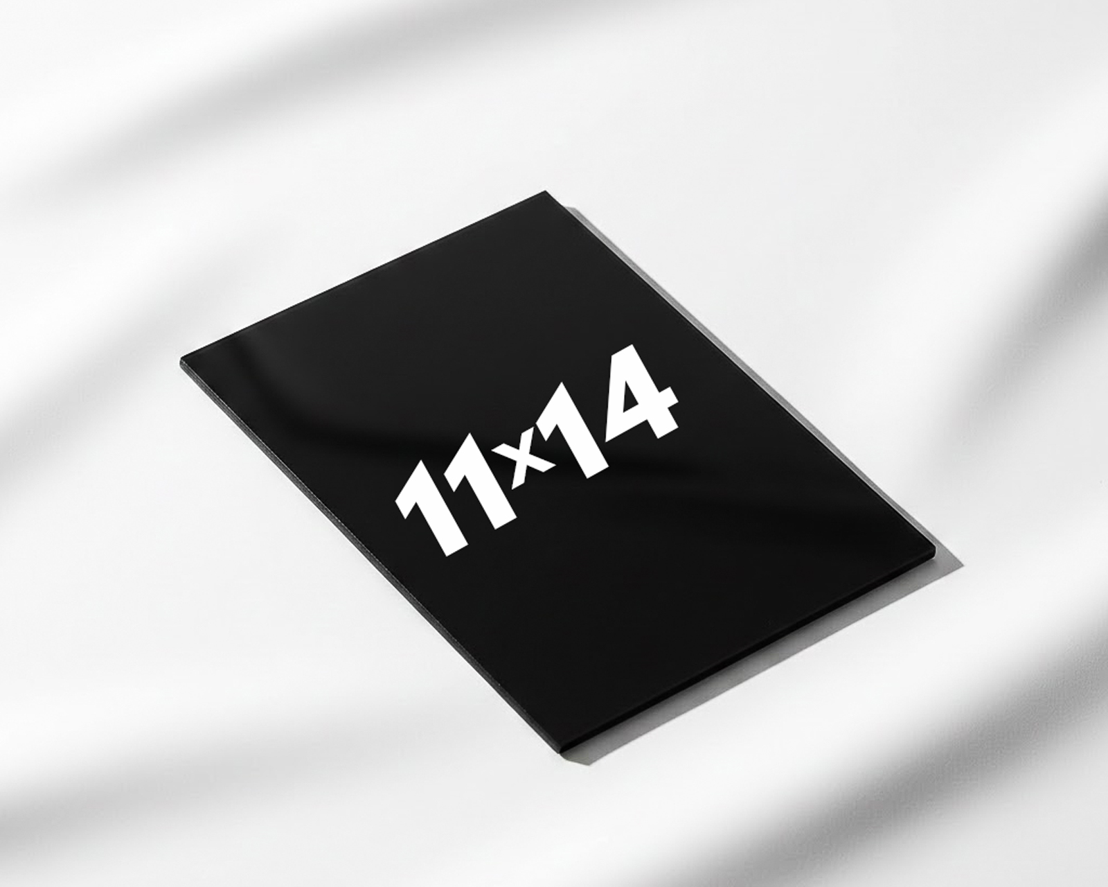 11x14-raw-black-glass-wet-plate-collodion- Zebra Raw Black Glass Plates 11x14 (Pack of 5) - Image 1