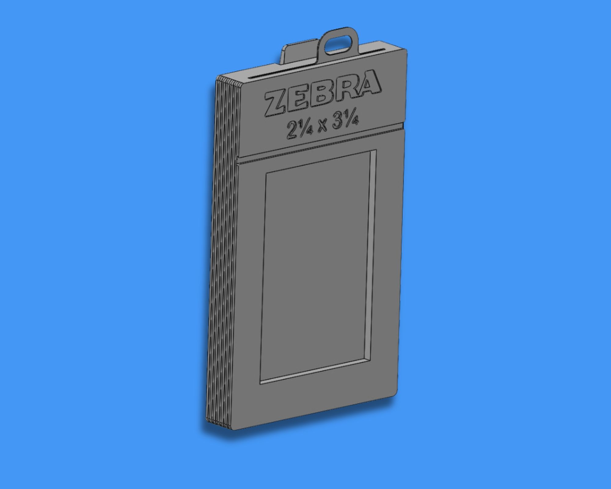 Zebra-2.25×3.25-wet-plate-holder-baby-graflex Zebra 2.25×3.25 Wet Plate Holder (Baby Graflex) - Image 1